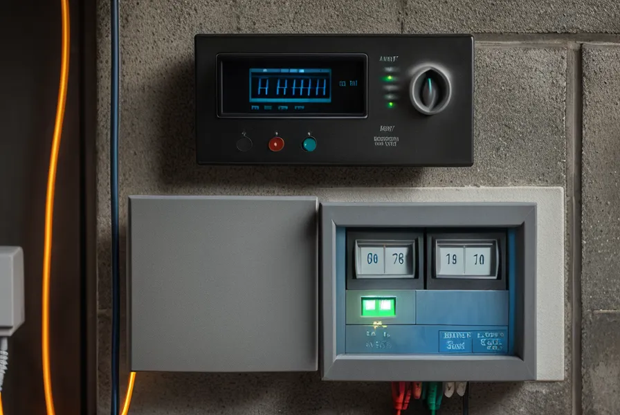 Compteur Linky affichant les données d'injection d'électricité solaire